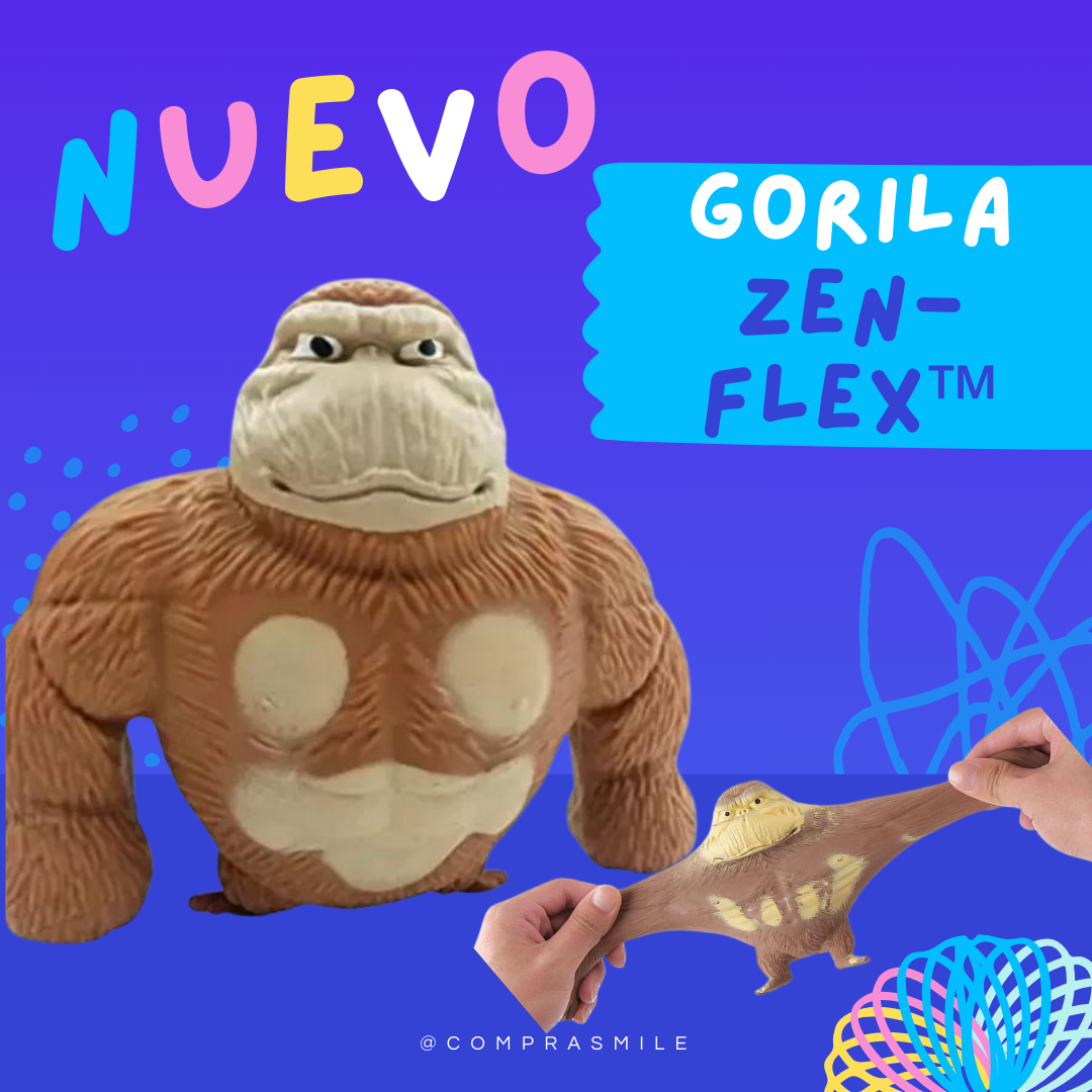 Gorila Zen-Flex™🦍 - Mono antiestrés