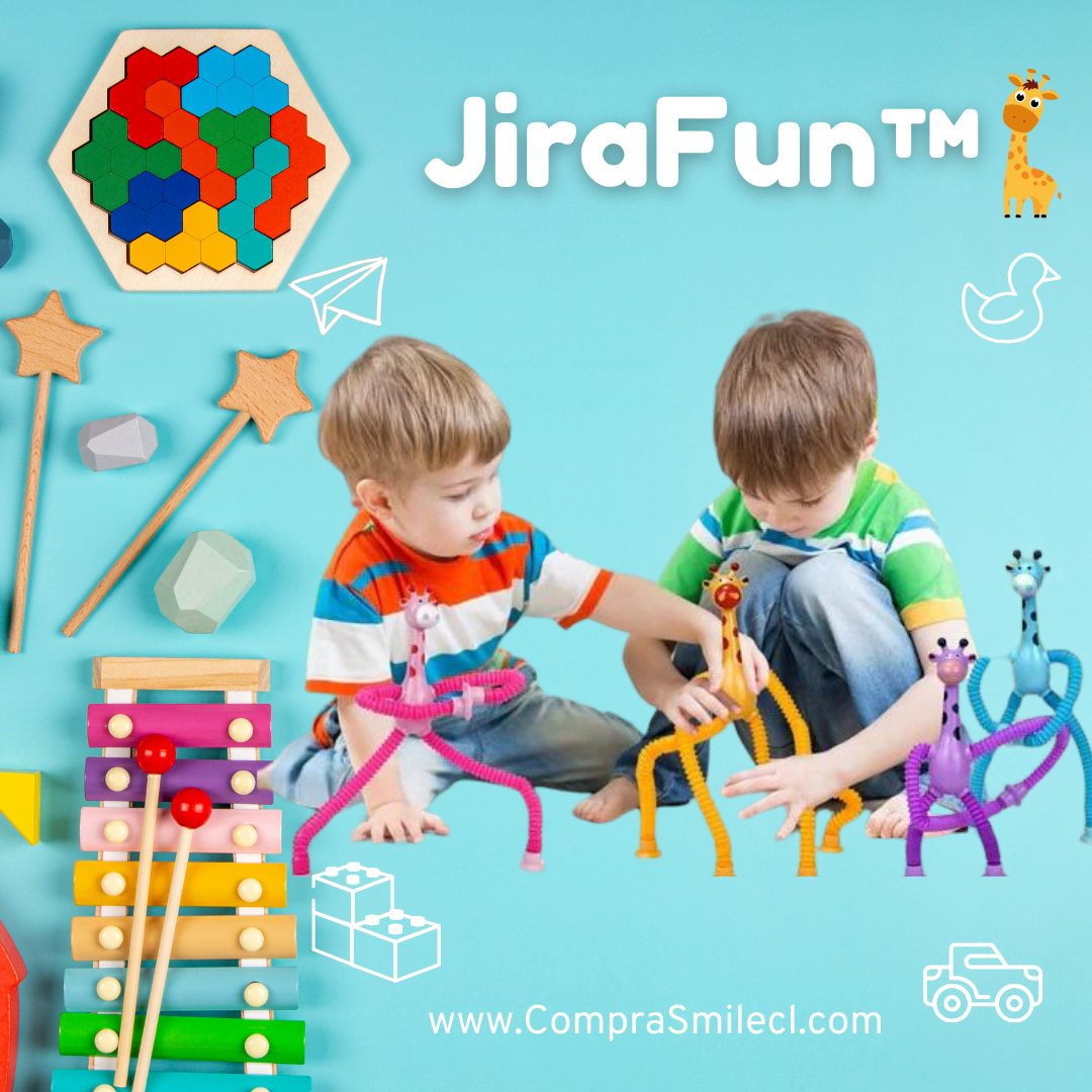 JiraFun™🦒 - Jirafa sensoriales Set de 4