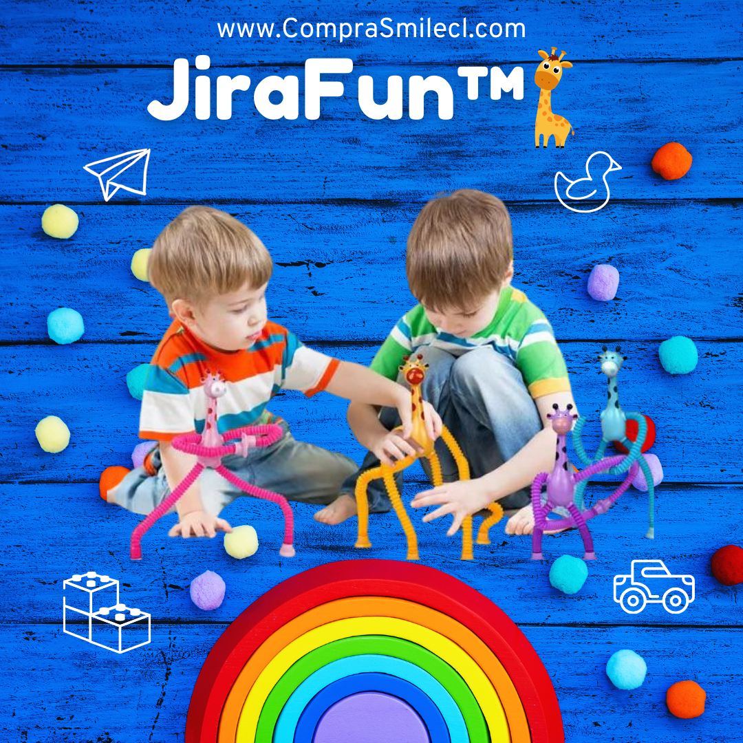 JiraFun ™🦒 - Jirafa sensoriales Set de 12