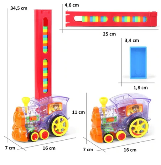 DominoExpress™ 🚂- Tren domino